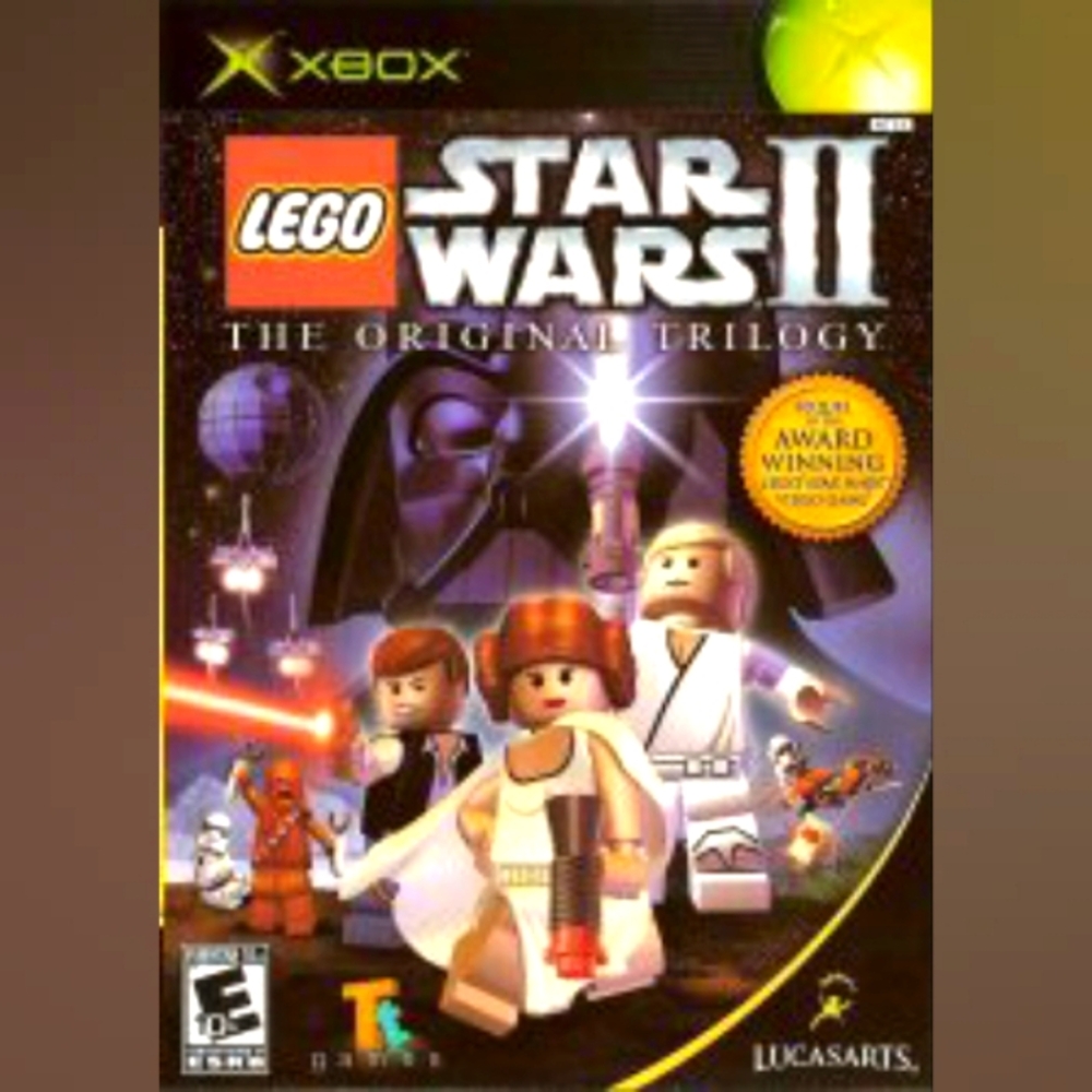 Lego Star Wars II The Game 🔥 Original Microsoft Xbox 🎮 Vintage Video Games